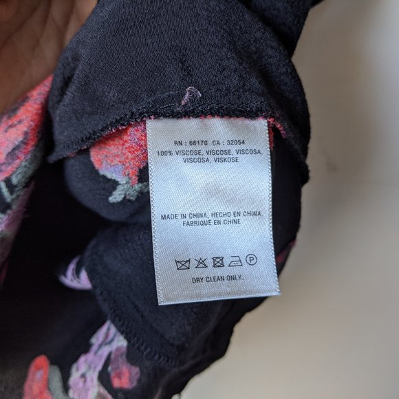 Anthropologie Maeve Floral Flutter Sleeve Blouse - Picture 7 of 10